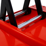 1100lb Motorcycle lift with dolly Jack,Scissor Lift Jack Wide Deck,Front Rear Center Tire Wheel W46540328