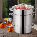 11-Quart Stainless Steel Fruit Juicer Steamer 70178961