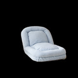 Triple Fold Down Sofa Bed,BLUE W244P196091