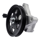 Silver Power Steering Pump W/ Black Pulley Replacement for Honda 2003-04 Pilot 56110-PGK-A01 68124702