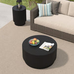 ZUN 15.72-inch H-barrel coffee table, Nordic style, simple design, suitable for indoor and outdoor use, W1781P211084