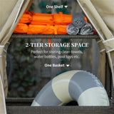 Outdoor Towel Rack/Storage Cabinets/Lockers/rolling wardrobe 04963410