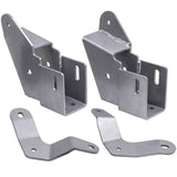 Front Control Arm Relocation Drop Brackets w/ 4.5-8" lift For Cherokee XJ 84-01 64065539