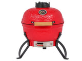 13in Round Ceramic Charcoal Grill Orange 27583157