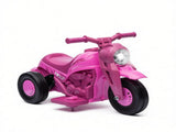 Pink 6V Kids 3-Wheel Electric Ride On Motorcycle Bubble Car with LED Headlight, Music Function for 59575323