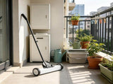 24 Inch Rolling Magnetic Sweeper 50 Lbs Push Type Pick Up Lawn Sweeper with Wheels Telescoping 00457131