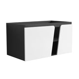 36'' Floating Wall-Mounted Bathroom Vanity & Soft-Close Cabinet Door W999P146429