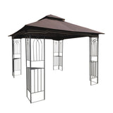 10x10 Outdoor Patio Gazebo Canopy Tent With Ventilated Double Roof And Mosquito net 32388179