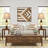 28" High Traditional Table Lamp Set of 2, Vintage Bronze Bedside Lamps with Faux Silk Bell Shades, W3355P306053