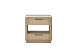 Two Drawer Nightstand with Rope Drawer Fronts B2699P323471