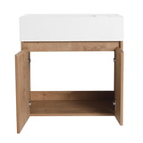 24 Inch Bathroom Cabinet With Sink,Soft Close Doors,Float Mounting Design, For Small Bathroom W999P228748