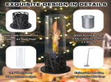 Tornado Tabletop Bio Ethanol Fireplace Indoor Outdoor,Portable Table Top Fire Pit Fuel Bioethanol W1889P397320