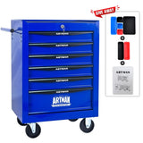 Rolling Metal Tool Chest with 6 Drawers, 20" 6-Drawer Tool Chest Cabinet with Ball Bearing Drawer W1102P298218