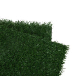 ZUN 2PCS Realistic Artificial Grass Rug for Pet Potty Training, Synthetic Dog Pee Grass Turf Patch W2181P155562