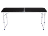4Ft Portable Multipurpose Folding Table black 19535888