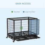 ZUN Dog Crate、Dog Cage 90640507