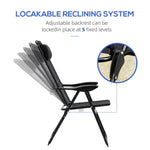 ZUN Folding Lounge Chairs / beach chair （Prohibited by WalMart） 67182305