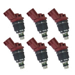 ZUN 6pcs lot Fuel Injectors For Nissan Skyline R33 RB25DET ECR33 300ZX 16600-RR544 72293693