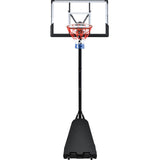 Portable Basketball Basketball System 8-10ft Height Adjustable for Youth Adults LED Basketball 06839741