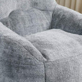 Bean Bag Chair, Bean Bag Sofa Chair with Armrests Stuffed High-Density Foam, Lazy Sofa Comfy Chairs 10531454
