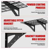 23.6*35.4 Inch Wall Mounted Wall Shelf for Garage Heavy Duty Wall Shelf, Supermarket Storage Shelf, 22460955