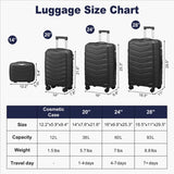 V-striped 2-piece suitcase with PP handbag PP trolley case 14in 20in PP iron trolley classic color 40750126
