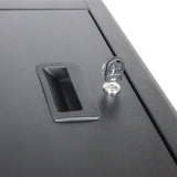 16 Bay Charging Cabinet for Laptop,Chromebook, Locking Charging Station-BLACK W110272272