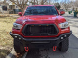 Black Mesh Grille For Toyota tacoma 2016 -2023 Not Fit Truck with Radar Behind the Badge W2801P220386