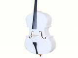 4/4 Wood Cello Bag Bow Rosin Bridge White 74842290