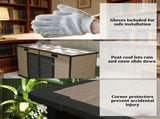 Outdoor Garden Storage Shed Tool House 09898954