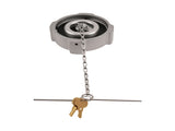 Diesel Cap with Keys fit for Freightliner Columbia Century 2001-2010 600149 Aluminum 57461948