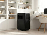 440 Sq.Ft Black Portable Mobile AC, Dehumidifier Fan 24H Timer, Auto Sleep, Window Kit 29765233