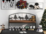 Shoe Rack Bench for, Industrial Bench, Rustic Shoe Rack for Small Spaces, Upholstered W2167P225266