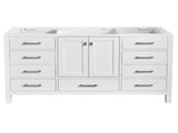 60'' Bathroom Vanity, Freestanding Vanity Top with Single basin Solid Wood Frame Bathroom Storage W1059P338728