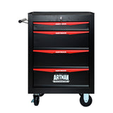 Rolling Metal Tool Chest with 4 Drawers, 20" 4-Drawer Tool Chest Cabinet with Ball Bearing Drawer W1102P245226