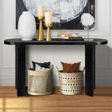 60'' Thick Top Entryway Table, Curved Legs, Support The Installation Of Inward-facing Or W1445P225047