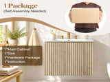 24-Inch Wall-Mounted Bathroom Vanity with Ceramic Sink, 2-Door Cabinet, U-Shaped Adjustable N729P512888N