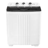 ZUN Twin Tub with Built-in Drain Pump XPB45-428S 20Lbs Semi-automatic Twin Tube Washing Machine for 00898133