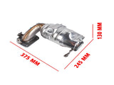 2Pcs Catalytic Converters Replacement for Toyota Sienna Highlander Lexus RX350 3.5L 2016-2022 679530 17347181