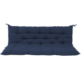 Outdoor Swing Cushions 60 Inch, Waterproof 4" Thick Porch Swing Cushion Replacement with Backrest 87425126