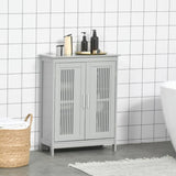 ZUN Bathroom Cabinet Grey （Prohibited by WalMart） 76245562