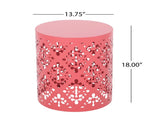 Outdoor Metal end Table -Large 73605.00DCRL