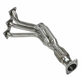 Maximizer Steel Exhaust Header Fit For 91-99 Mitsubishi 3000GT Stealth DOHC V6 MT001159 24113195
