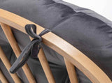 Glider Rocker Replacement Cushions with Massage Function, Storage Pocket, 5PCS, Soft Velvet 80350520