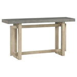 ZUN U_STYLE Contemporary Console Table with Wood Top, Extra Long Entryway Table for Entryway, Hallway, N711P230809E