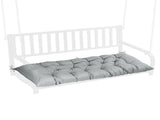 Outdoor Bench Cushion, 60 20 4 Inch, Tufted Waterproof Swing Cushion with Ties, for Patio Bench 16394481