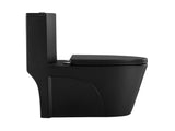 1.1/1.60 GPF Dual-Flush One Piece Toilet, Water-Saving Elongated Comfort Height Floor Mounted, Soft W1920P385350