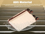20 Inch ABS Hard Shell Travel Checked Luggage - Scratch Resistant Surface Four Multi-Directional W2787P437246