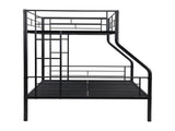 Twin Over FULL Metal Bunk Bed , No Box Spring Needed, Large Under Bed Storage, Easy Assemble W311P297434