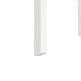 Set of 2, Modern Tempered Glass Tea Table Coffee Table End Table, Square Table for Living Room, W241104208